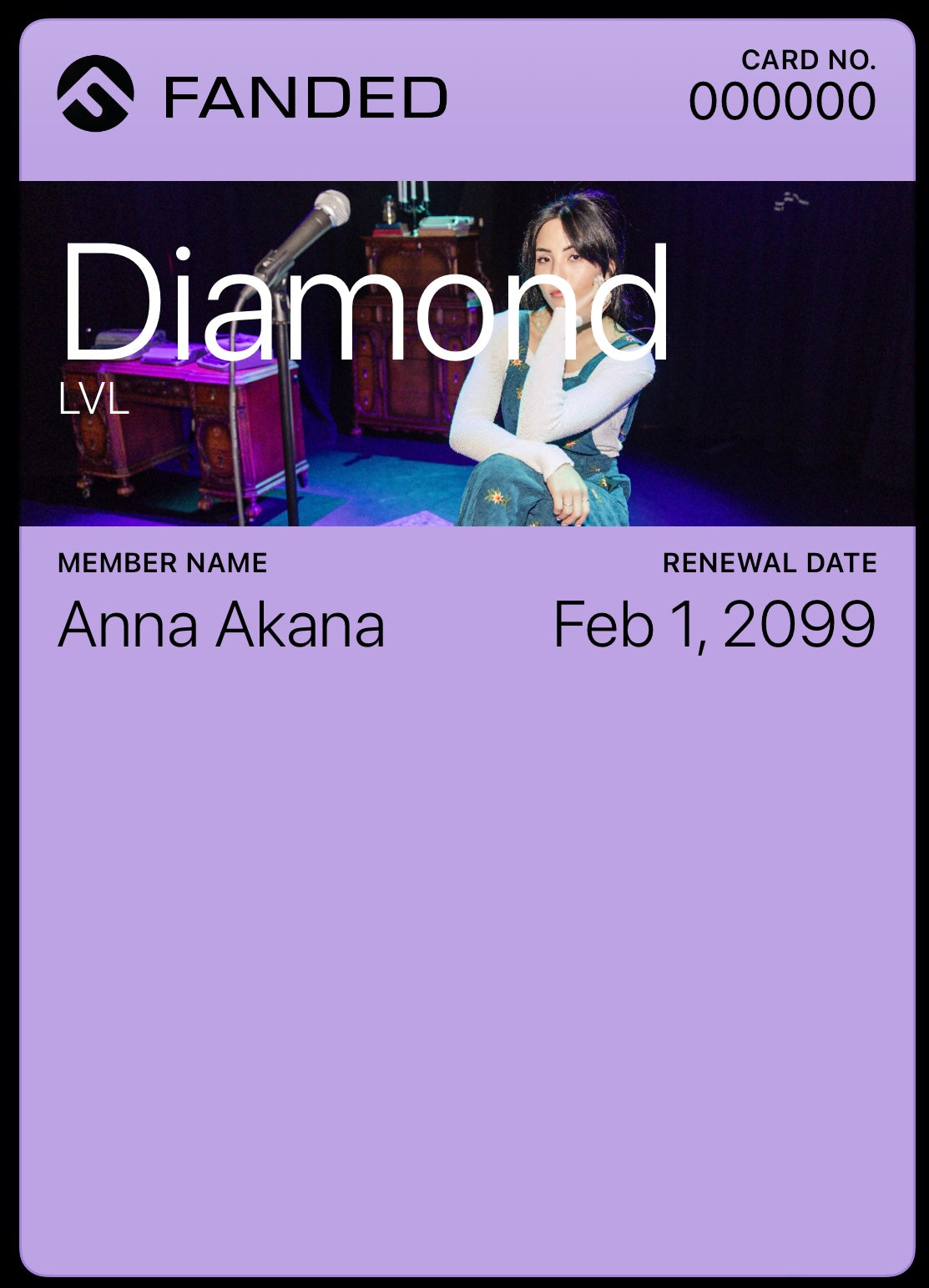 Anna Akana's Diamond - Fanded Pass