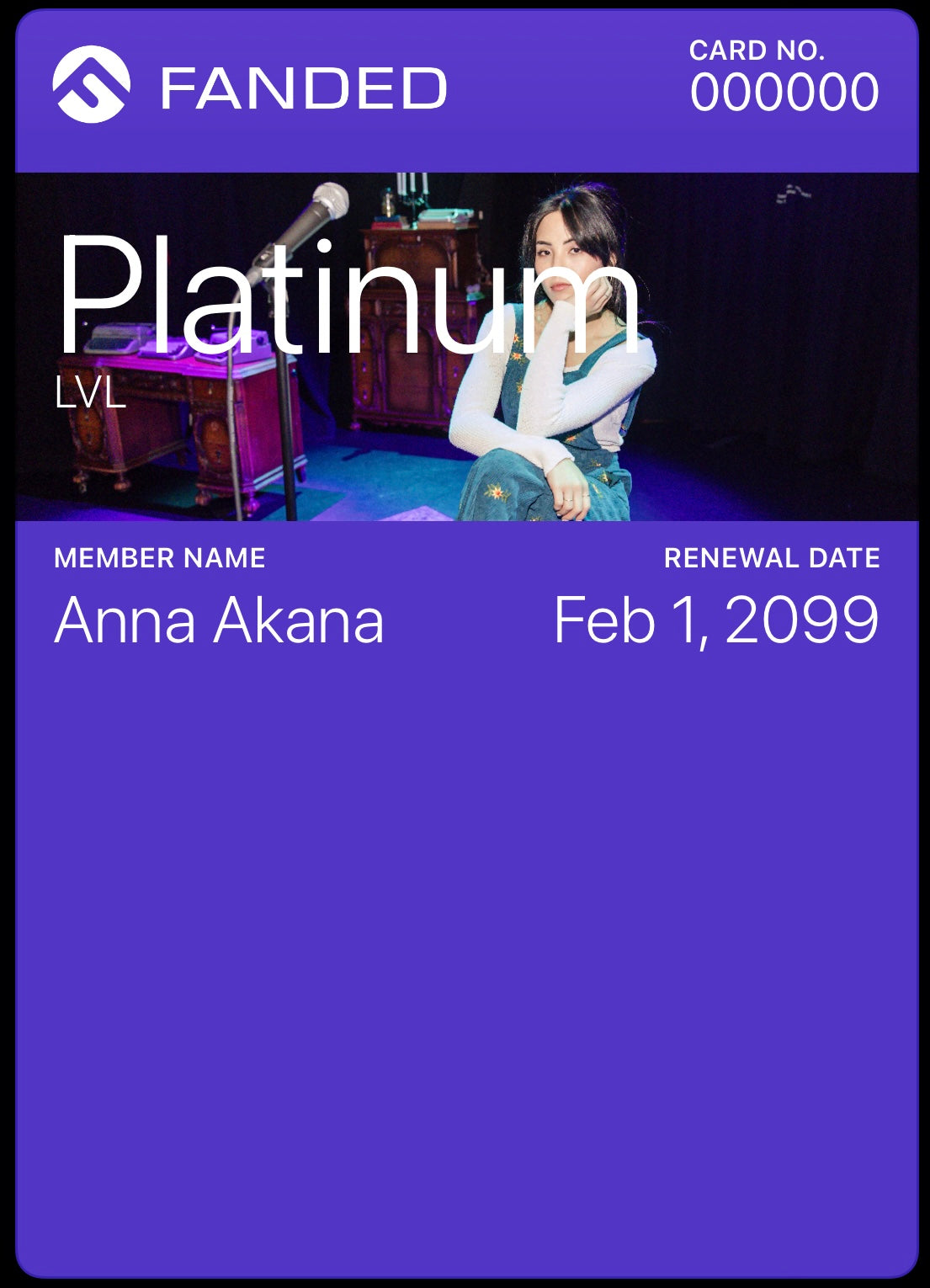 Anna Akana's Platinum - Fanded Pass