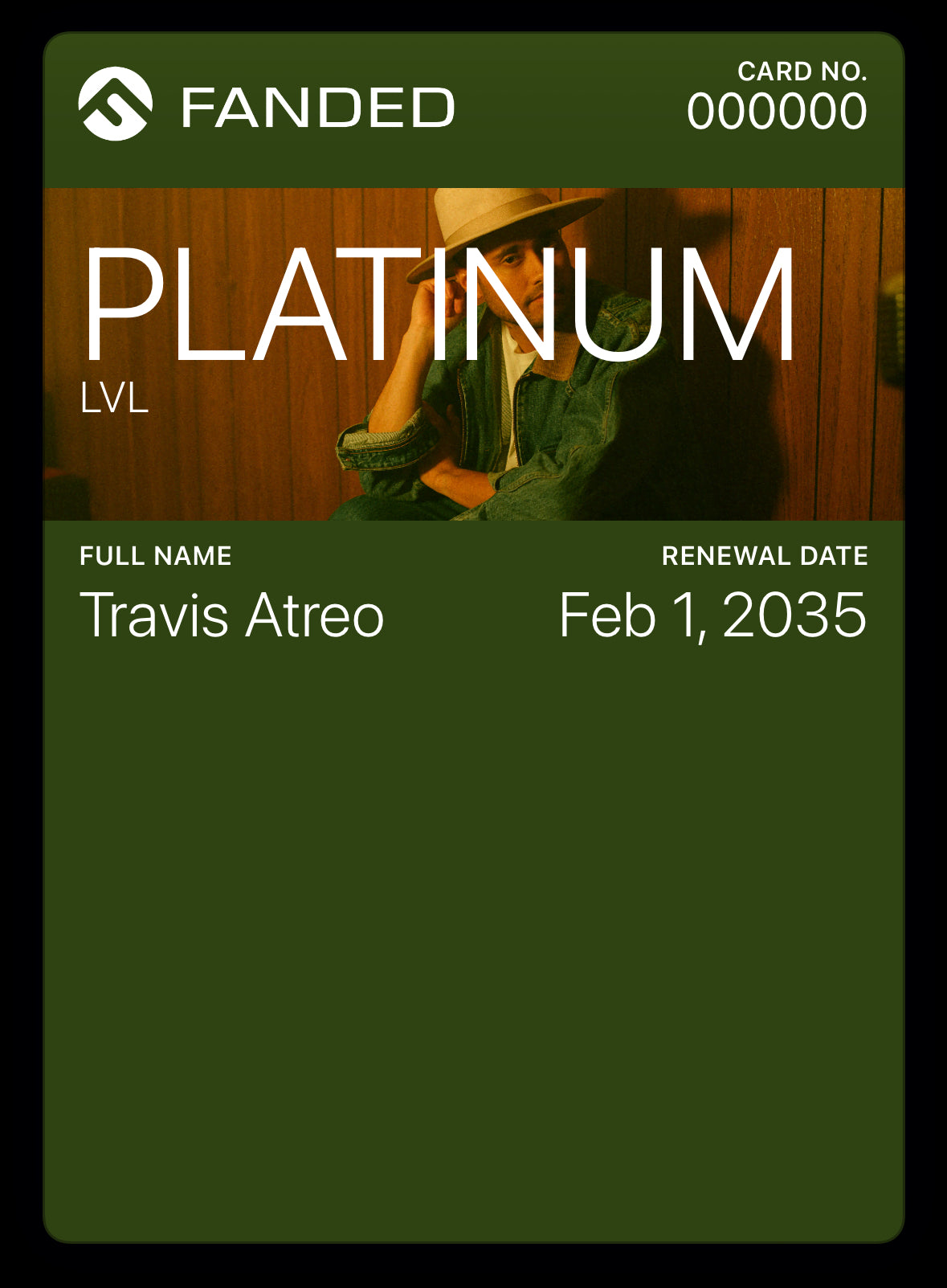 Travis Atreo's Platinum - Fanded Pass ($9.99/mo)