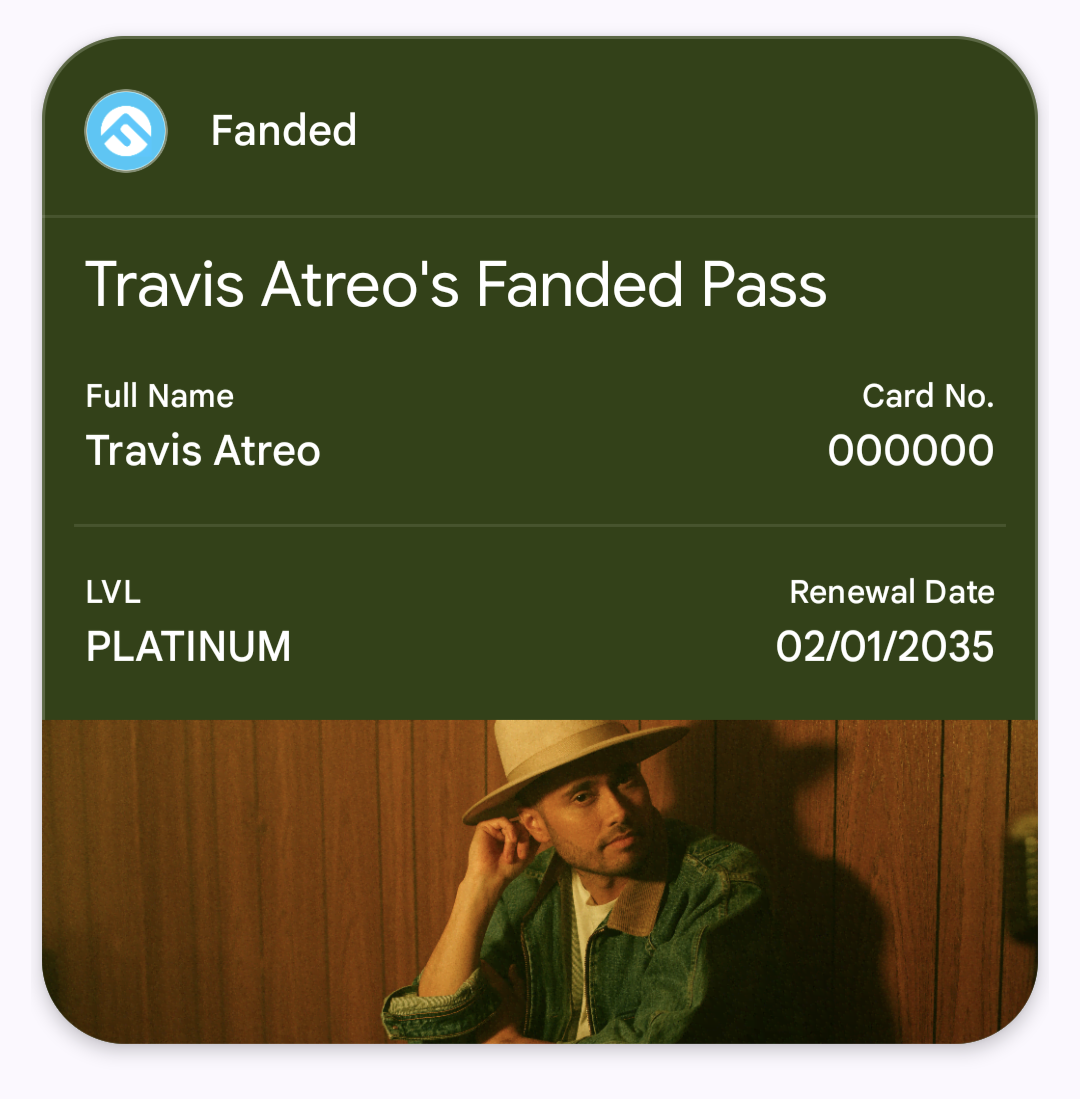 Travis Atreo's Platinum - Fanded Pass ($9.99/mo)